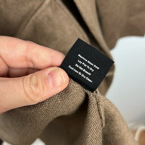 Monrow large longline open front cardigan sweater new with tags - Picture 5 of 9